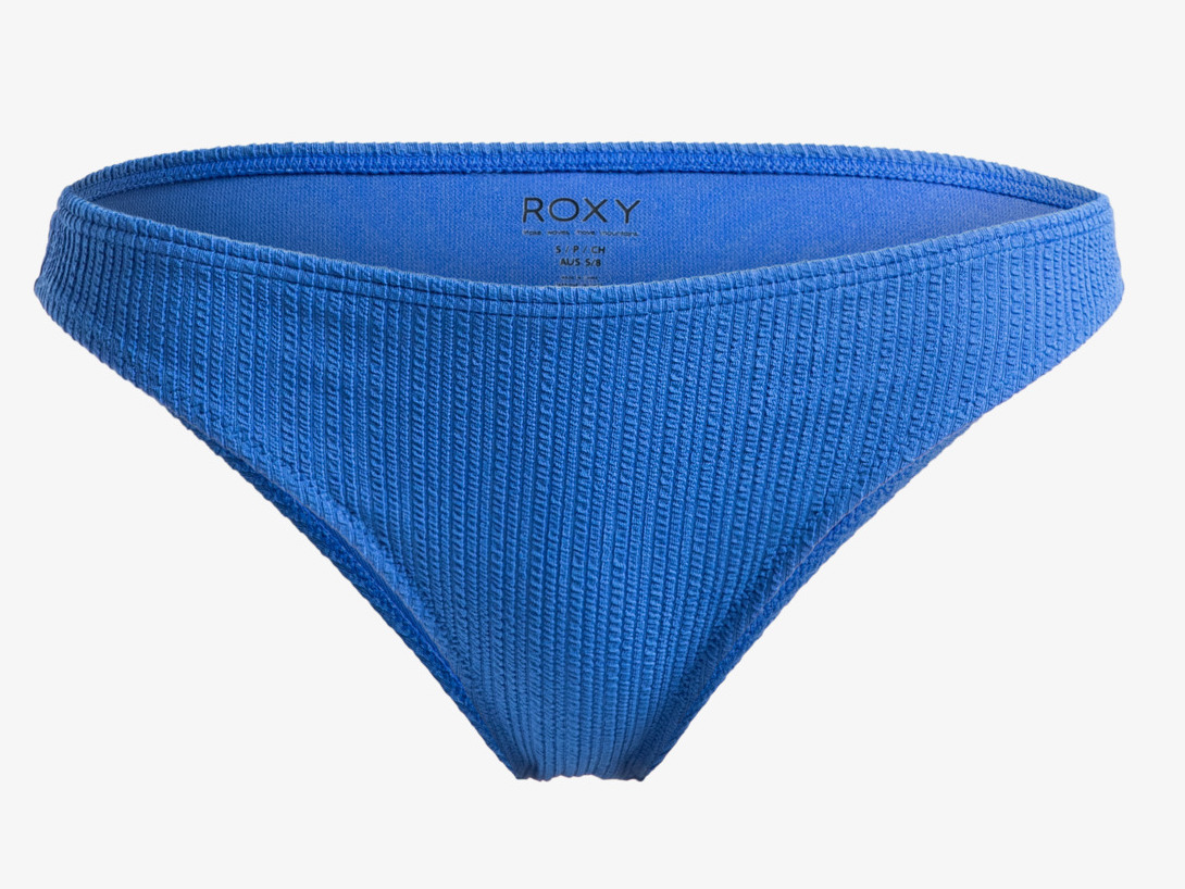 Roxy Aruba - Klassische Bikinihosen für Damen in Brilliant Blau Roxy Aruba - Klassische Bikinihosen für Damen in Brilliant Blau