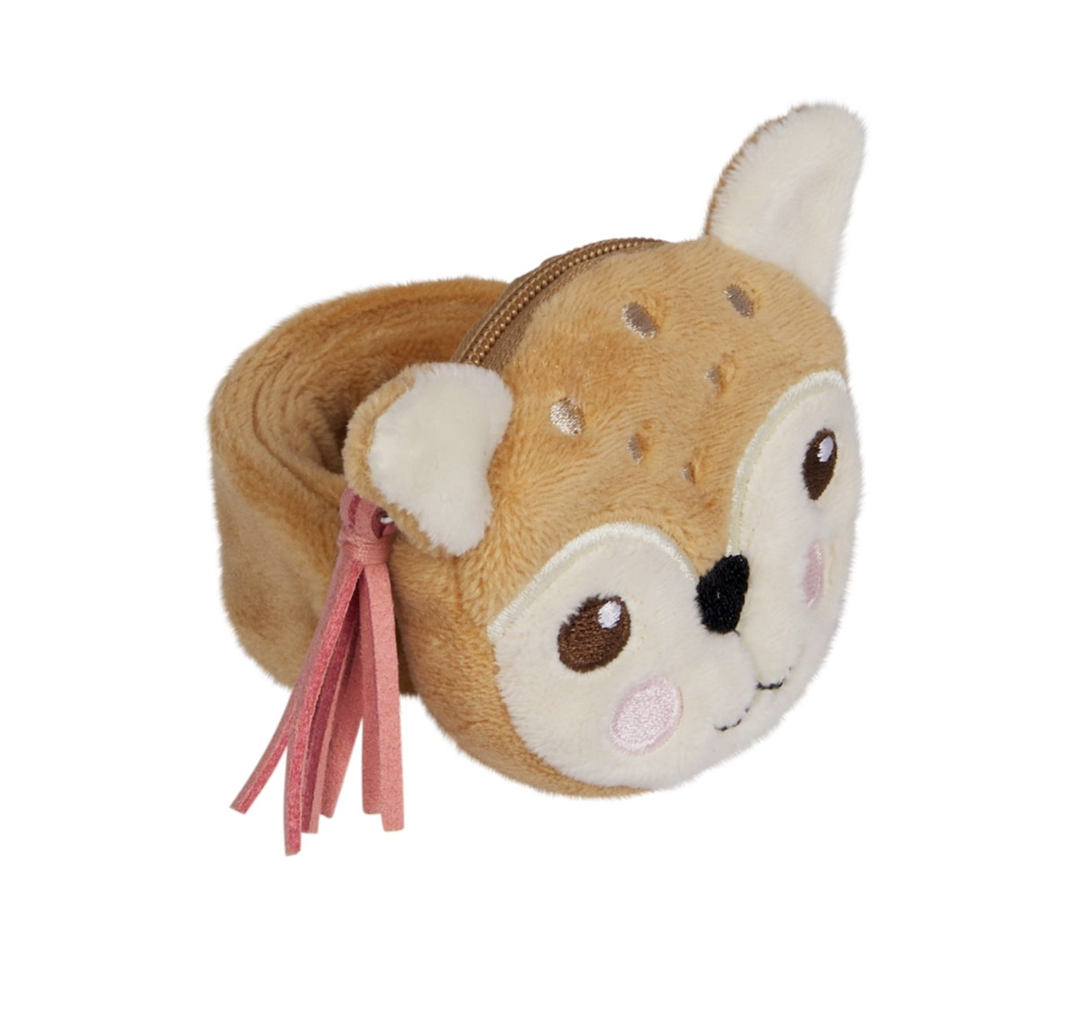 Schnapparmband mit Geldfach/Portemonnaie - Reh