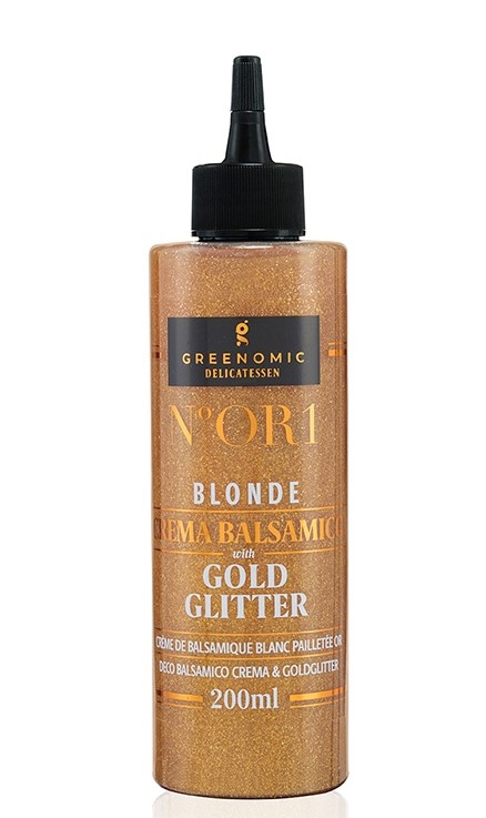Greenomic Crema Balsamico Blonde mit Gold Glitzer 