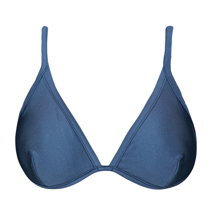 Barts Isla Wire Triangle Bikini Oberteil in Beautiful Blau Barts Isla Wire Triangle Bikini Oberteil in Beautiful Blau