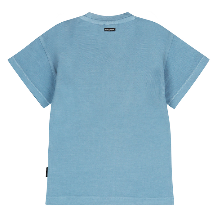 Tumble N Dry Arille Beach - Pique Kurzarm T-Shirt in Copan Blue Hellblau Tumble N Dry Arille Beach - Pique Kurzarm T-Shirt in Copan Blue Hellblau