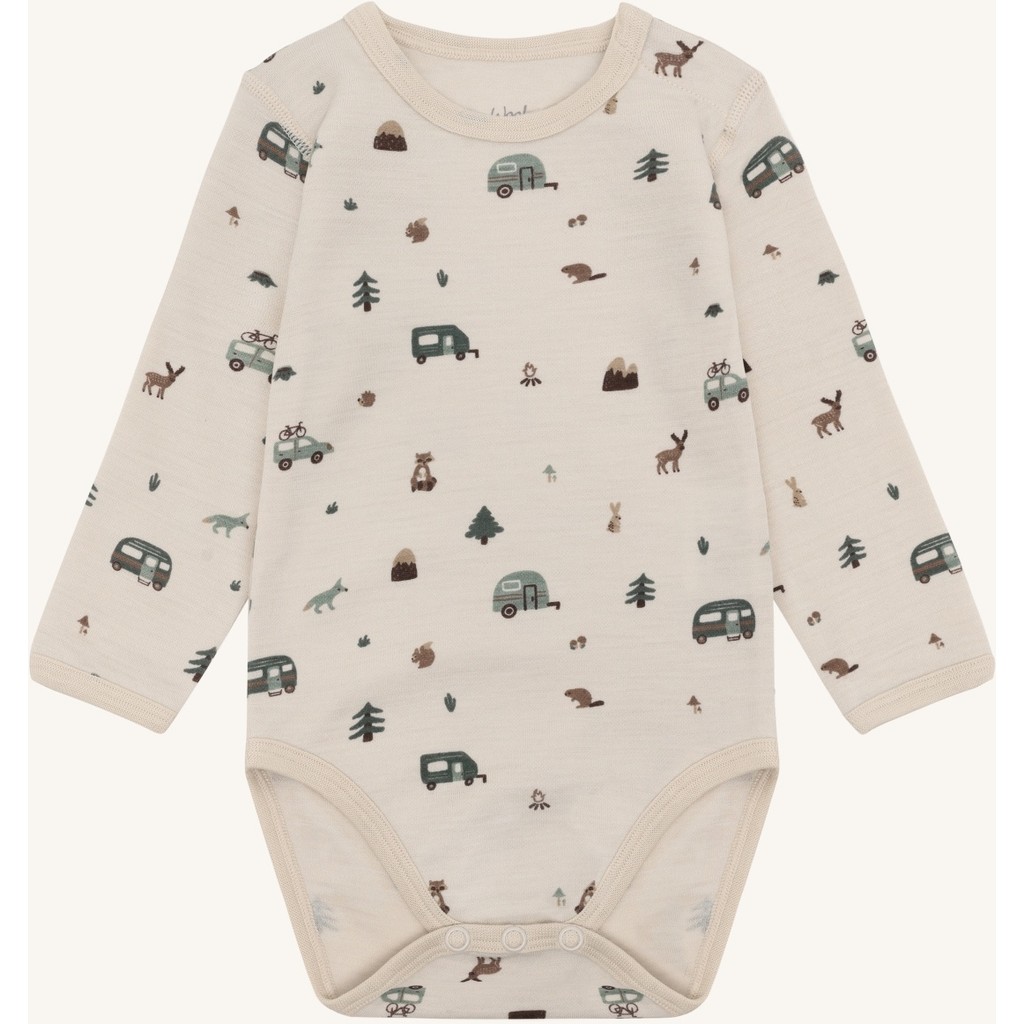 Hust & Claire Bo Wolle Body in French Oak Beige - Camping Hust & Claire Bo Wolle Body in French Oak Beige - Camping