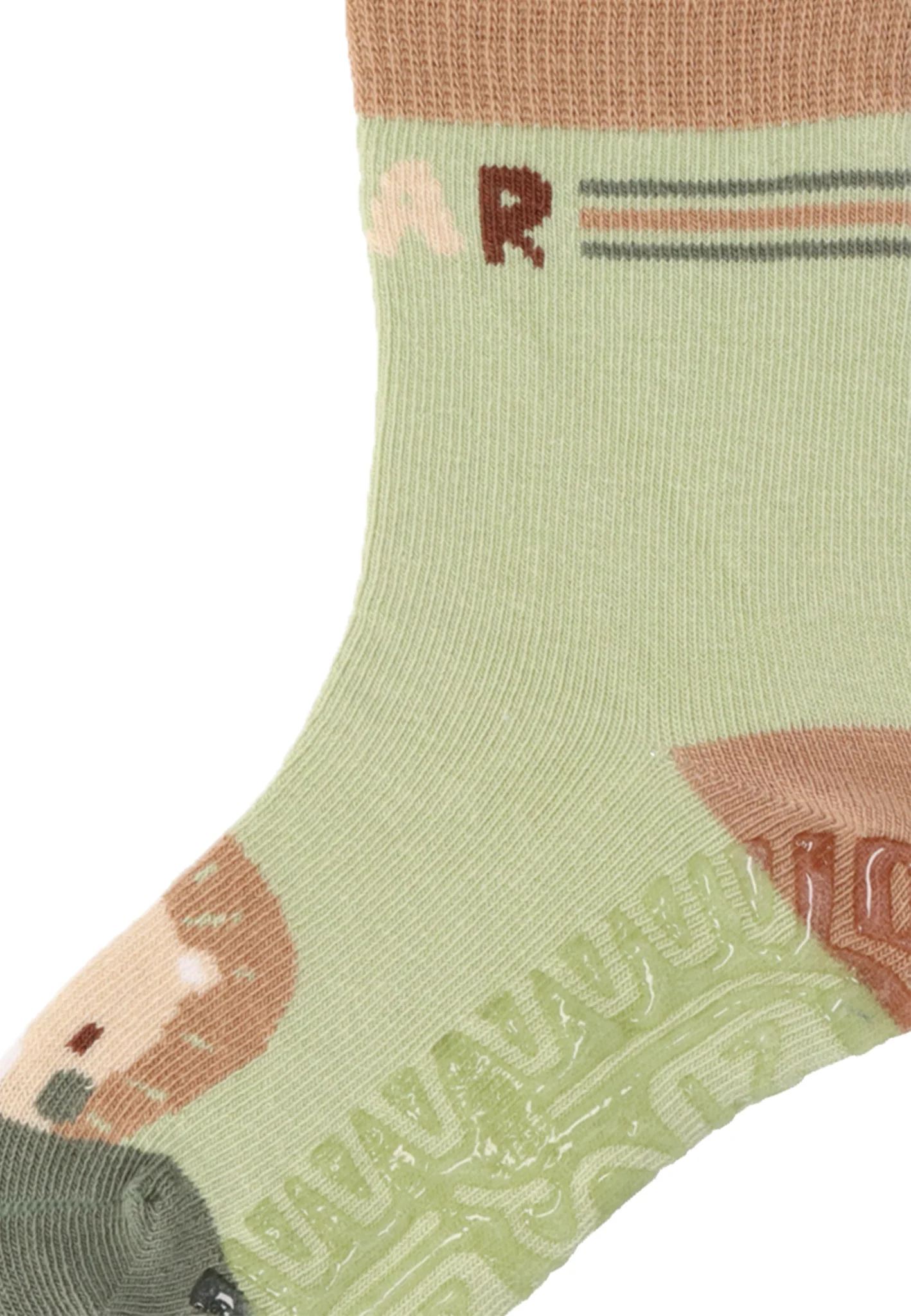Sterntaler Fliesen Flitzer SUN Stoppersocken Löwe - Grün