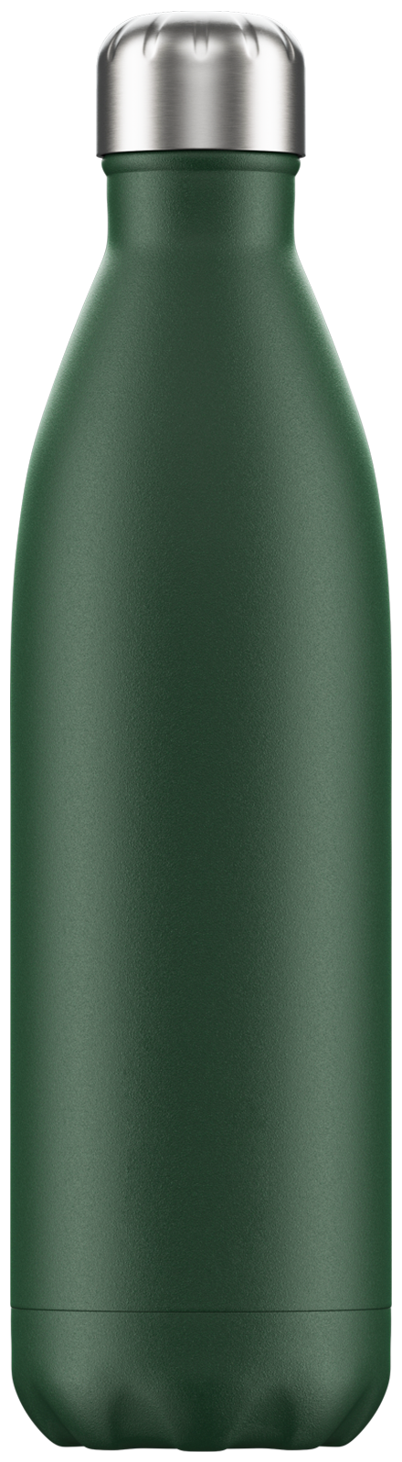 V2-Matte-Green-750ml-Back Chillys Flasche - Matte Grün 750 ml