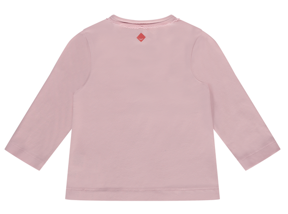 NWB24228622 Babyface Baby Mädchen Langarm in Rosa Blush - Dinos