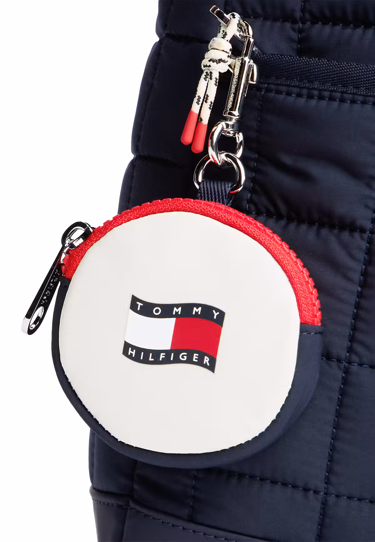 Tommy Hilfiger Rucksack Gesteppt - Wavy Flag Quilted Backpack in Navy Blau Tommy Hilfiger Rucksack Gesteppt - Wavy Flag Quilted Backpack in Navy Blau