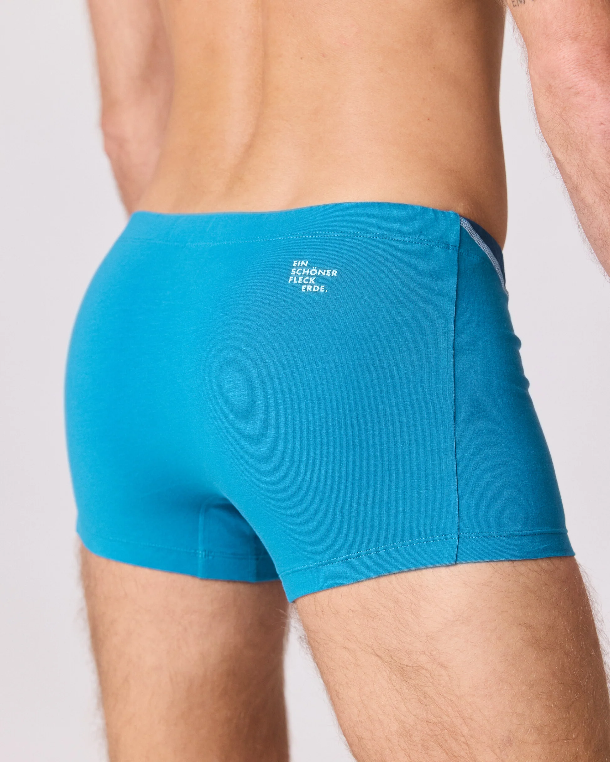 ESFE Alpine Bio-Wäsche Herren Boxer in Pfauenblau - MONT BLANC