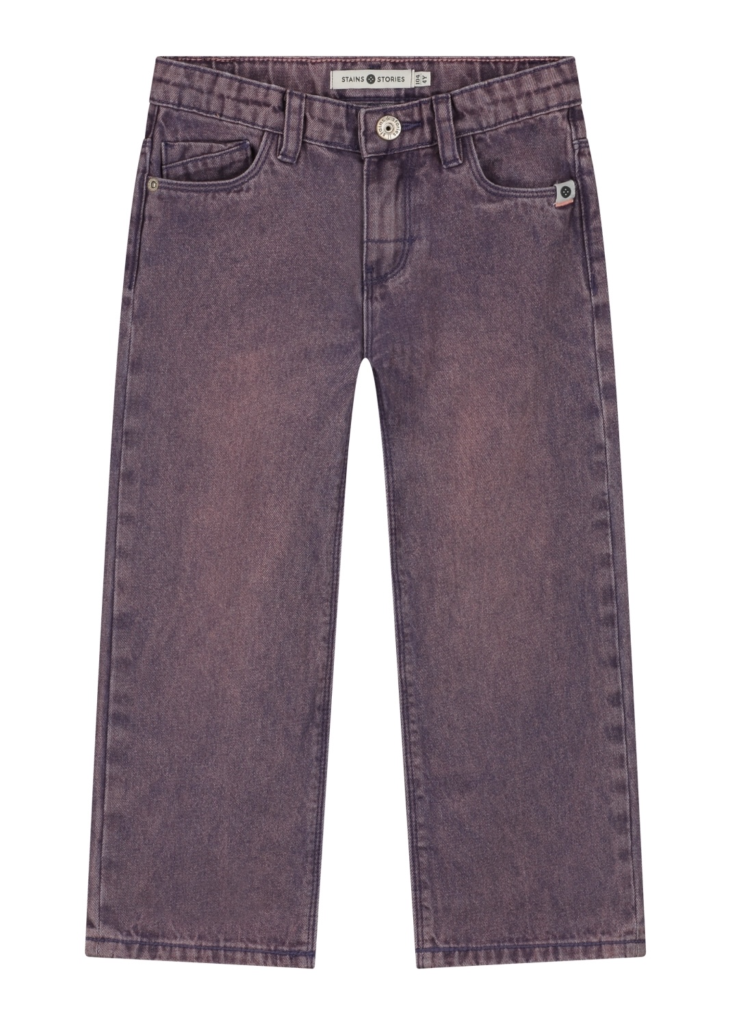 Babyface Stains & Stories Mädchen Color Wash Jeans Lila Babyface Stains & Stories Mädchen Color Wash Jeans Lila