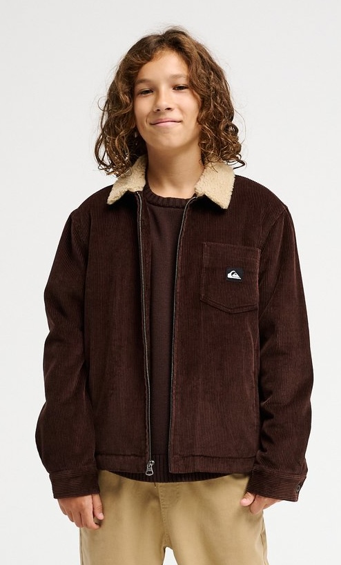Quiksilver Jungs DNA Sherpa Harrington in Braun