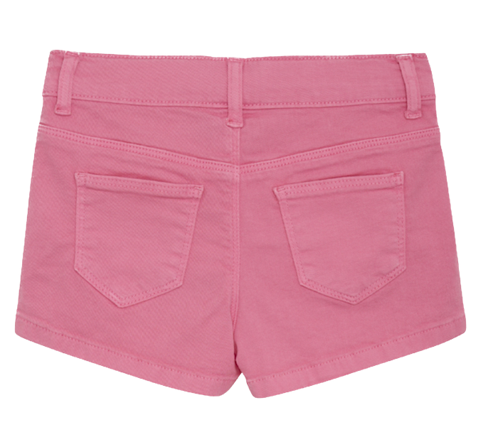 Minymo Girls Shorts Kurze Twill Jeans Hose in Morning Glory Pink