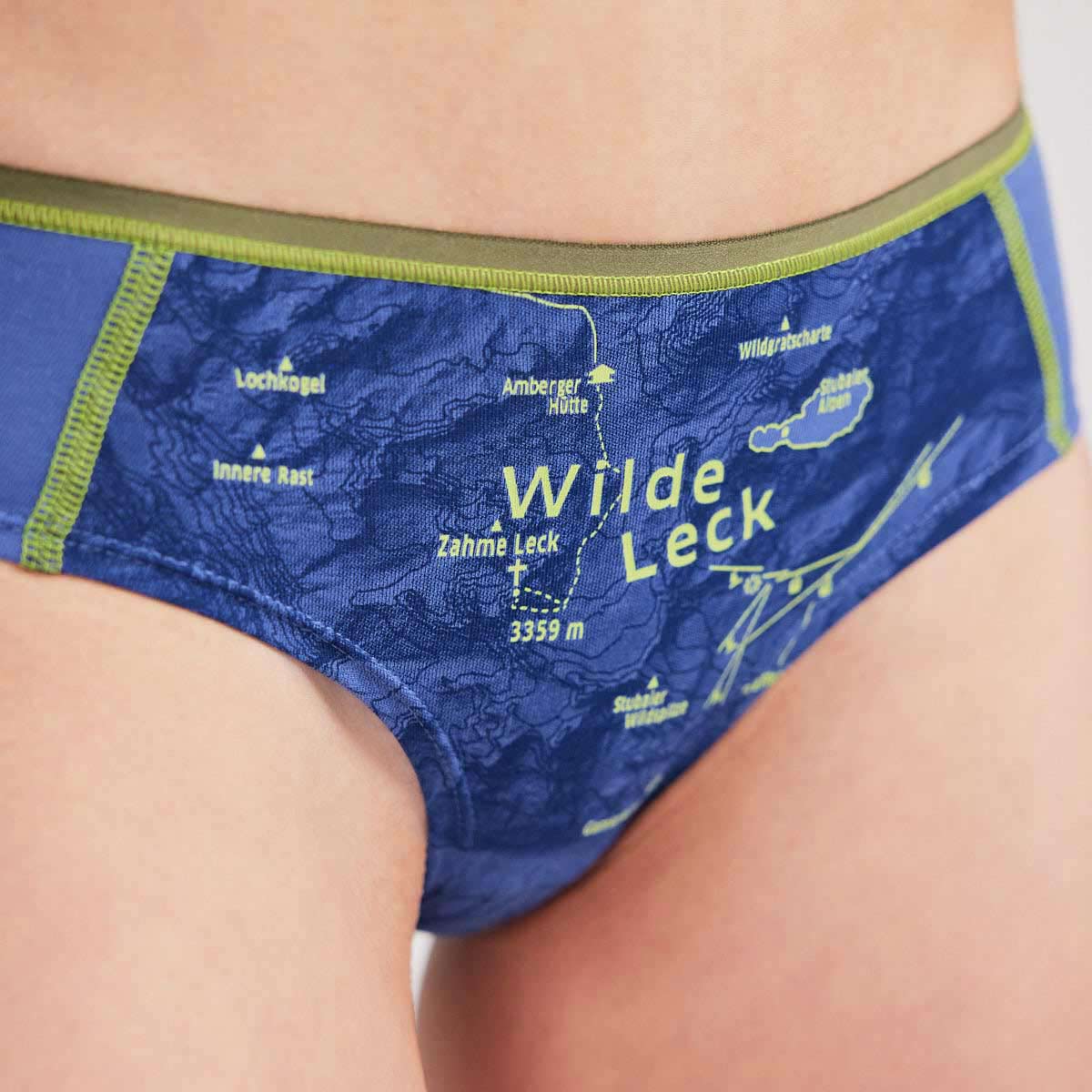 ESFE Alpine Bio-Wäsche Damen Hipster in Lila - Wildes Leck