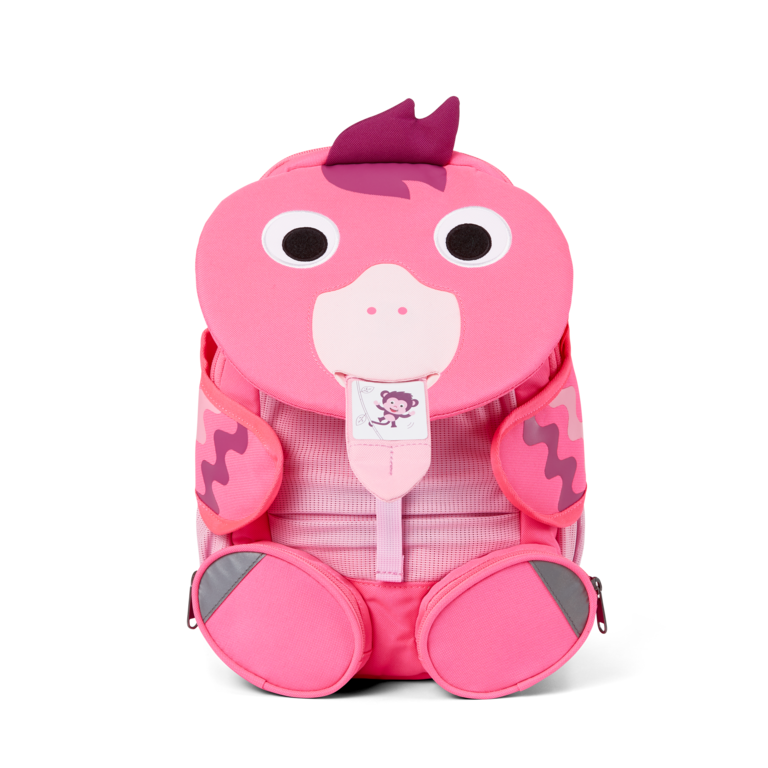Affenzahn Rucksack - Großer Freund - Flamingo
