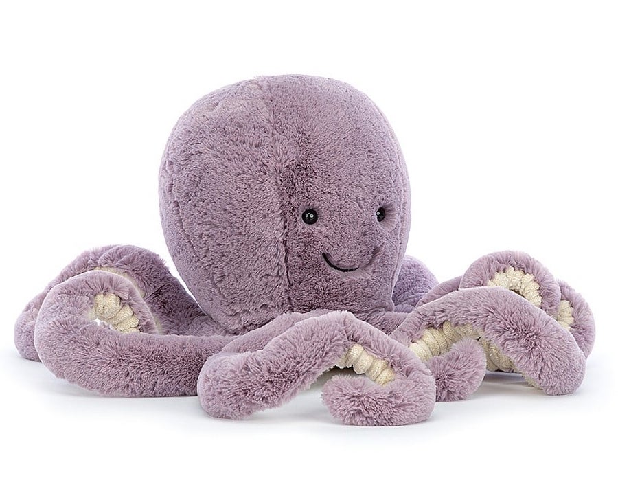 A2OC Jellycat Maya Oktopus Large Kuscheltier in Flieder