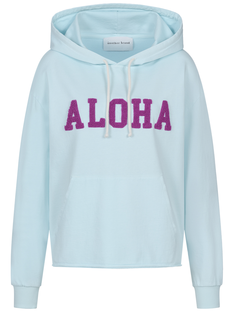 Another Brand Damen Kapuzenpullover in Blau - Aloha 