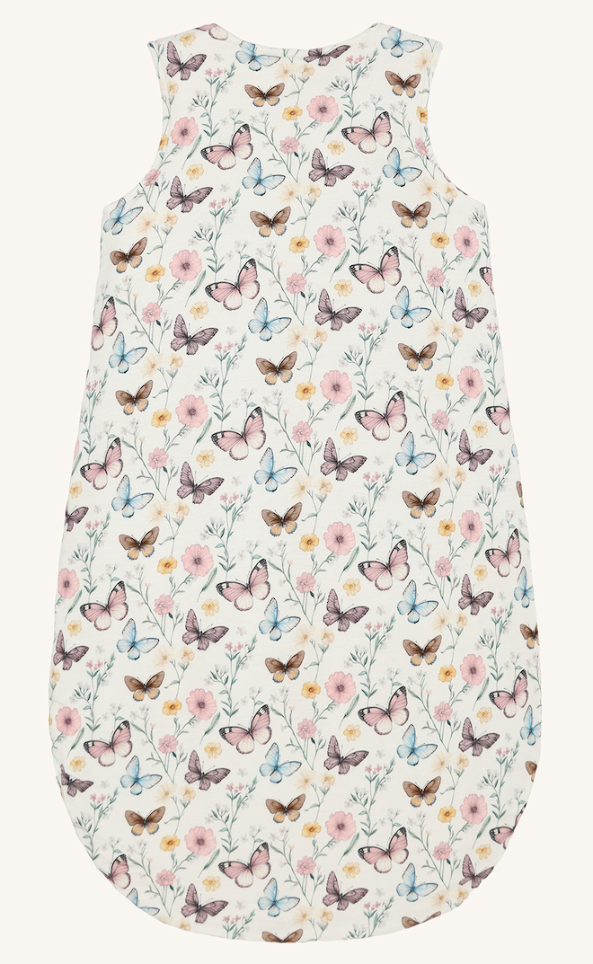 Hust & Claire Maxus Baby Schlafsack in Ivory Creme - Schmetterlinge Hust & Claire Maxus Baby Schlafsack in Ivory Creme - Schmetterlinge