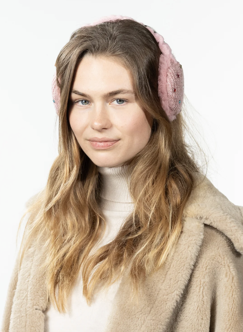 Barts Glitzzers Earmuffs mit Strasssteinen - light pink/Rosa Barts Glitzzers Earmuffs mit Strasssteinen - light pink/Rosa