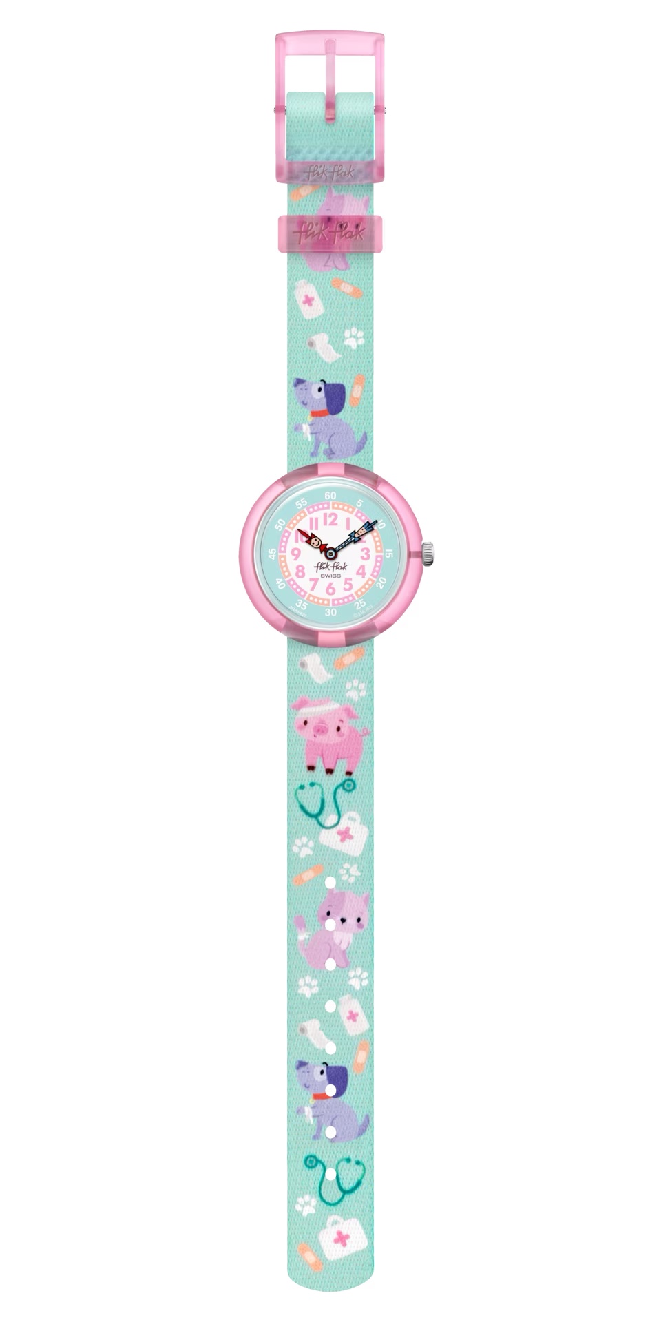 Flik Flak Kinderuhr in Rosa - My Spirit Animal Flik Flak Kinderuhr in Rosa - My Spirit Animal