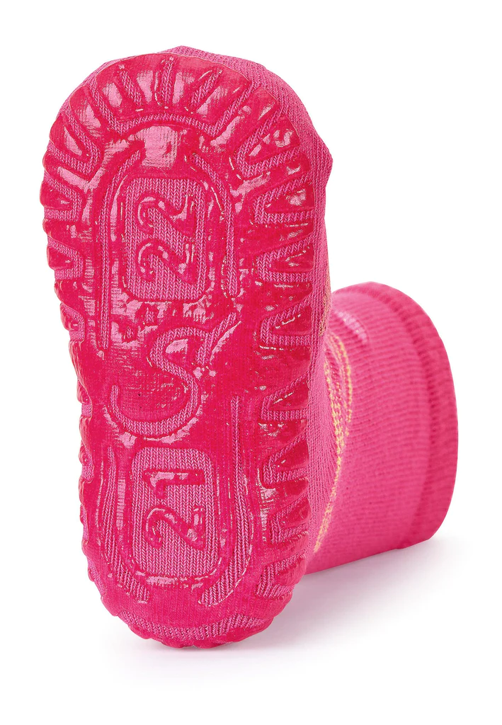 Sterntaler Fliesen Flitzer Stoppersocken Glitzer in Pink - Meerjungfrau