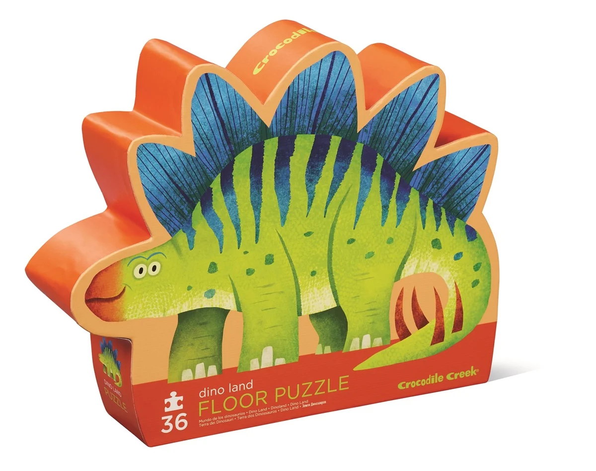B0E07890D9BDEECF6246C1281B1A907E816D2F2D Crocodile Creek Puzzle - Dino Land - Stegosaurus - 36 Teile
