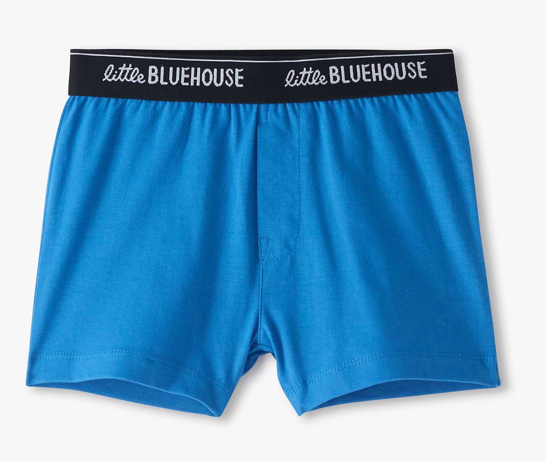 Little Blue House Jungs Boxershort in French Blue Blau - Great White Fart - Hai