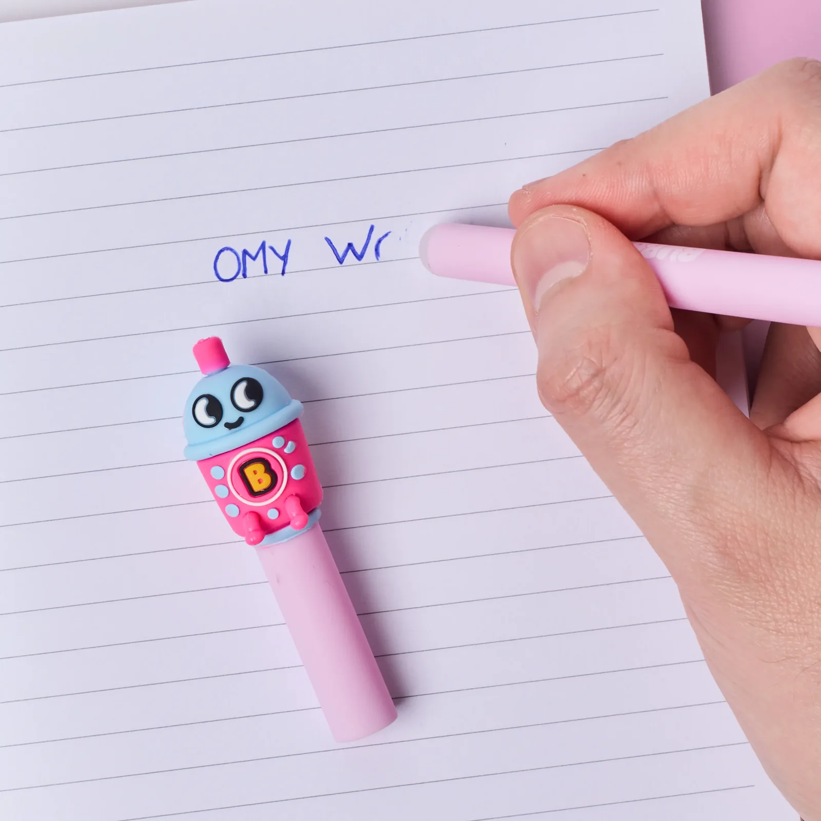 OMY Pen Buddies Bubble & Yuki – Radierbare Gelstifte im Bubble-Tea- und Onigiri-Design OMY Pen Buddies Bubble & Yuki – Radierbare Gelstifte im Bubble-Tea- und Onigiri-Design