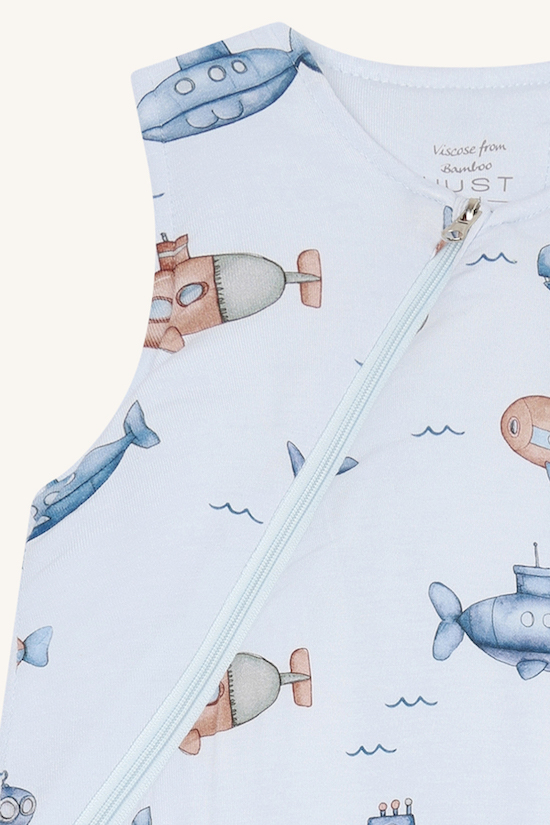 Hust & Claire Maxus Baby Schlafsack in Blau - Submarine