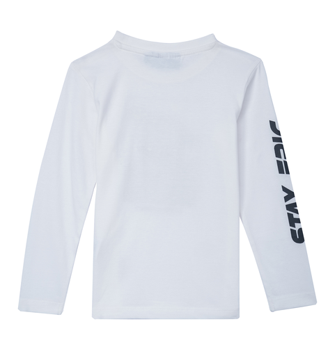 Someone Bowery Langarm Shirt in Weiß - Wackelaugen Alien - SALE Someone Bowery Langarm Shirt in Weiß - Wackelaugen Alien - SALE