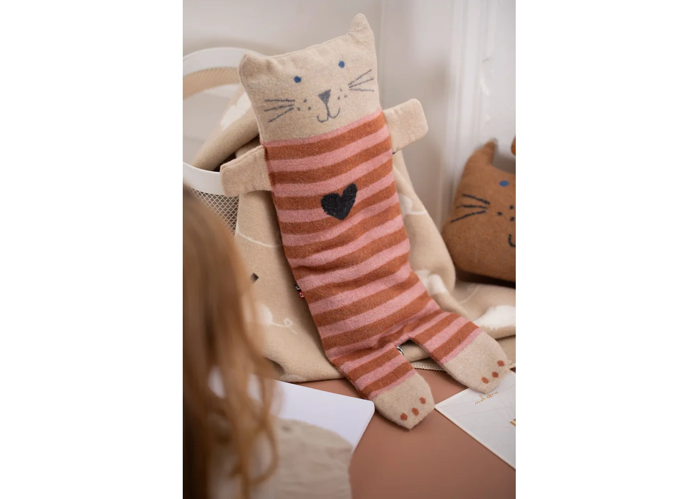 David Fussenegger Juwel Set - Decke in der Puppe - Katze & Maus