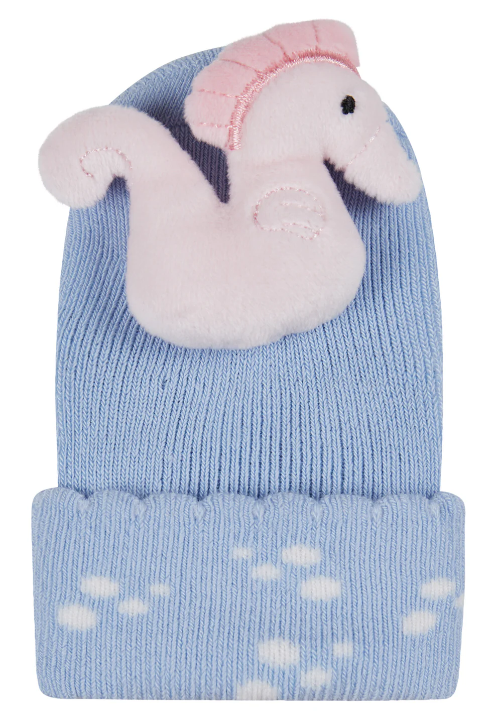 Sterntaler Baby Rasselsöckchen in Blau & Rosa - Seepferd Sterntaler Baby Rasselsöckchen in Blau & Rosa - Seepferd