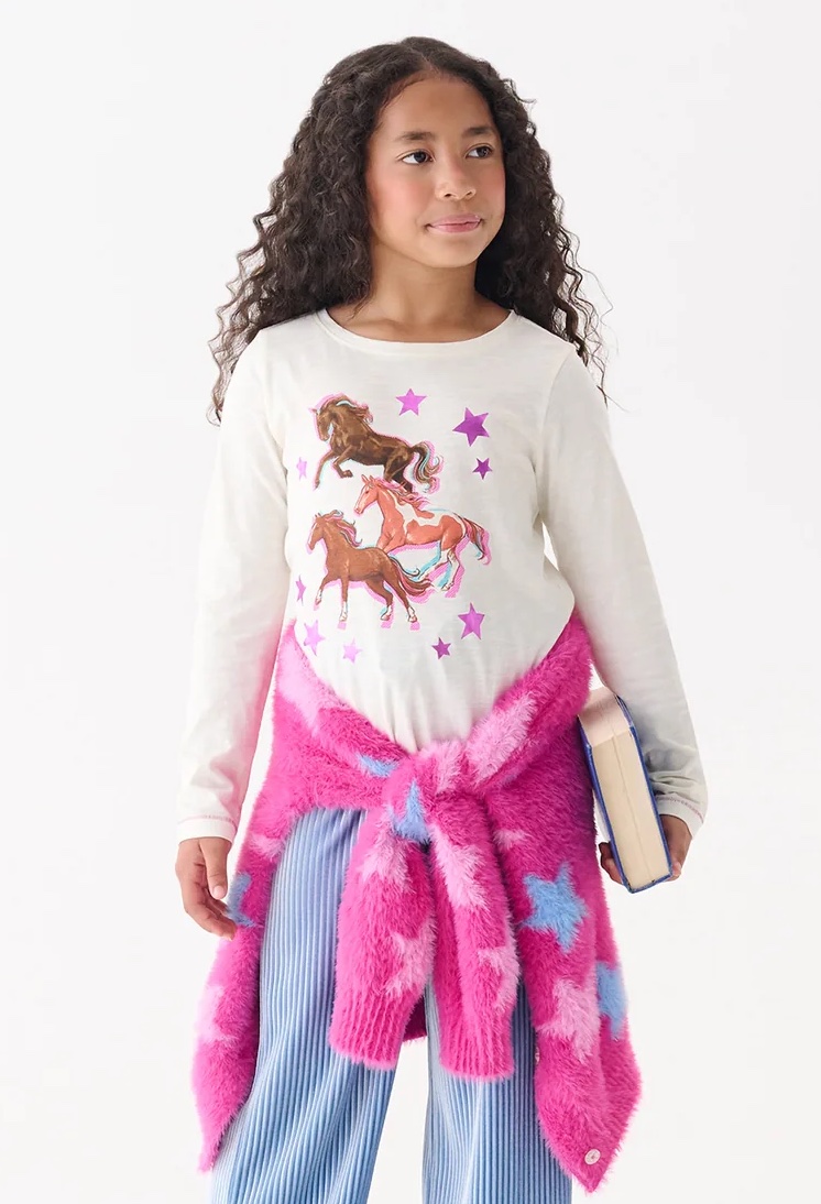 Hatley Kids Langarm T-Shirt Gallopierende Pferde - SALE Hatley Kids Langarm T-Shirt Gallopierende Pferde - SALE