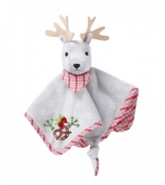 F135281-cuddle-blanket-FRITZI-red-orange Nyani Schnuffeltuch Hirsch Fritzi in Grau