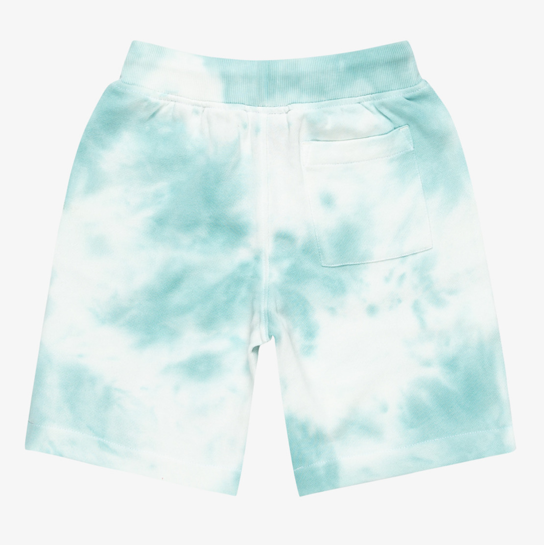 Quiksilver Boys Tie Dye Sweat Shorts mit elastischem Bund in Grün - SALE