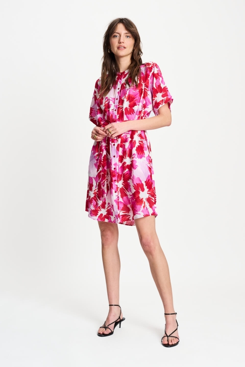 POM Amsterdam Kleid - Bubble Bloom Lavender POM Amsterdam Kleid - Bubble Bloom Lavender