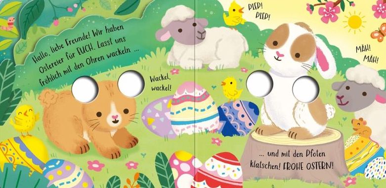 Usborne Babys Fingerspielbuch Osterhäschen
