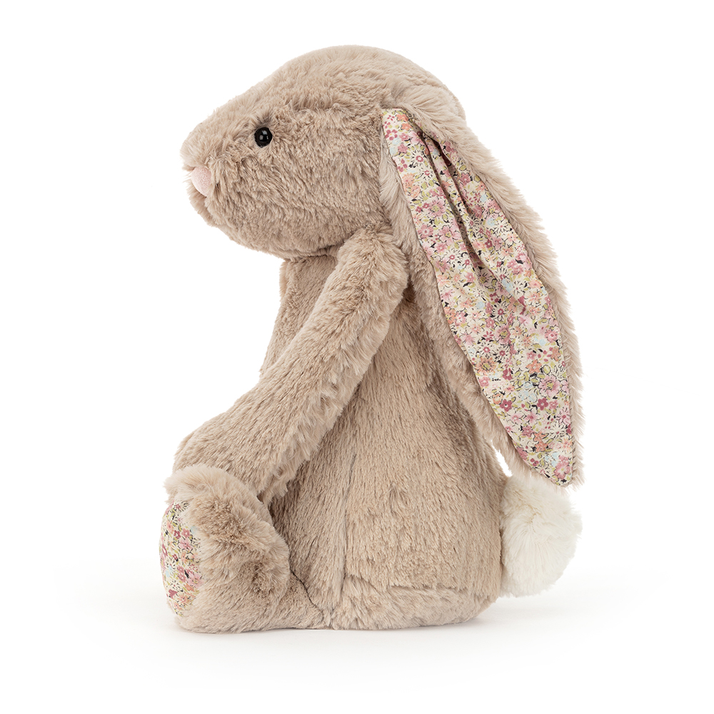 BL2BBN_2 Jellycat Blossom Bea Beige Bunny - Hase mit Blumen im Ohr - Large