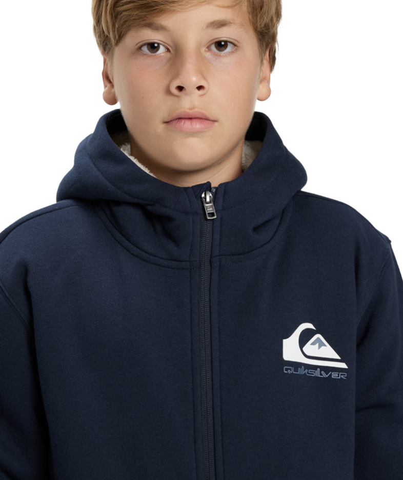 Quiksilver Boys Sweatjacke - Dark Navy Quiksilver Boys Sweatjacke - Dark Navy