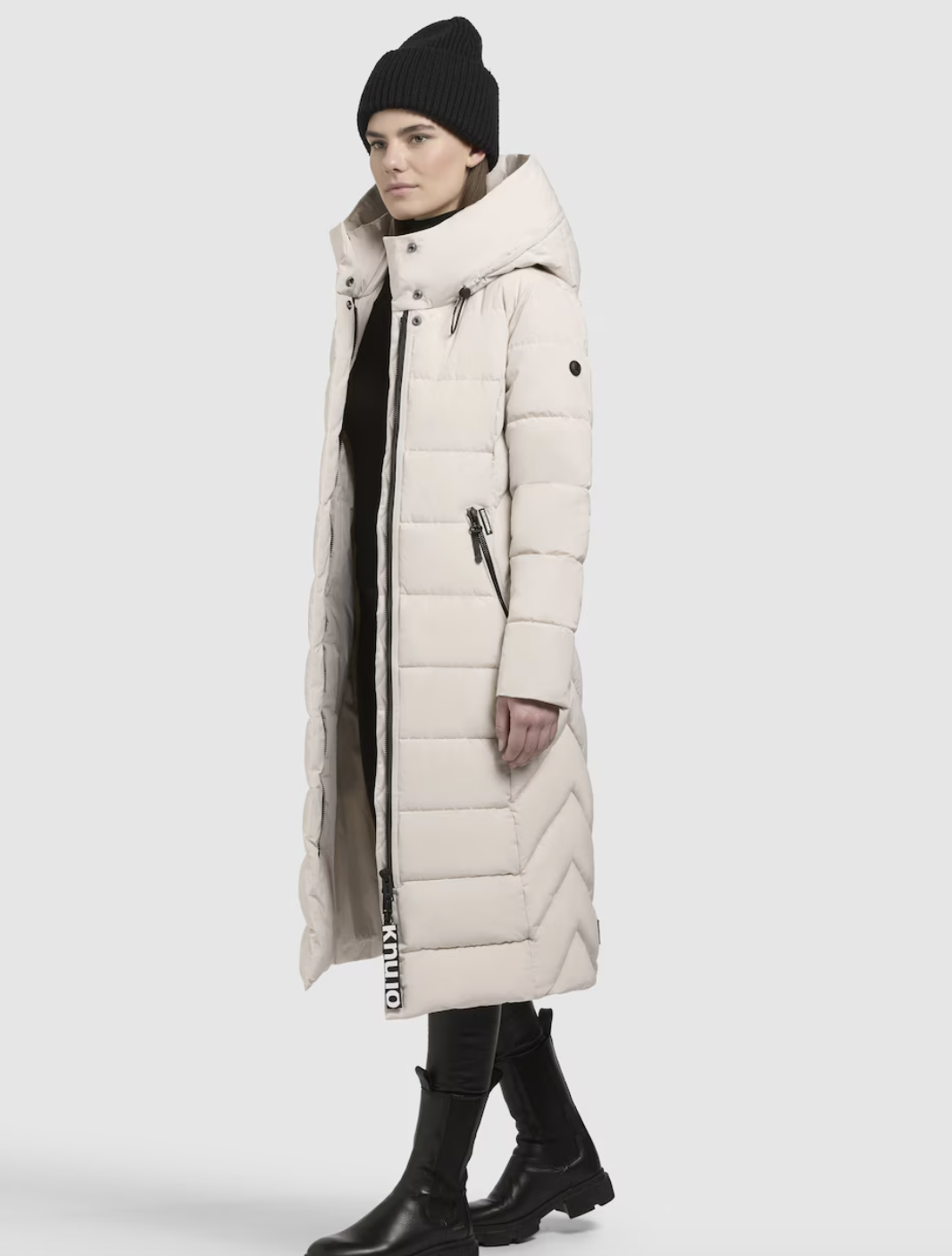 Khujo Damenmantel SENSY in Creme