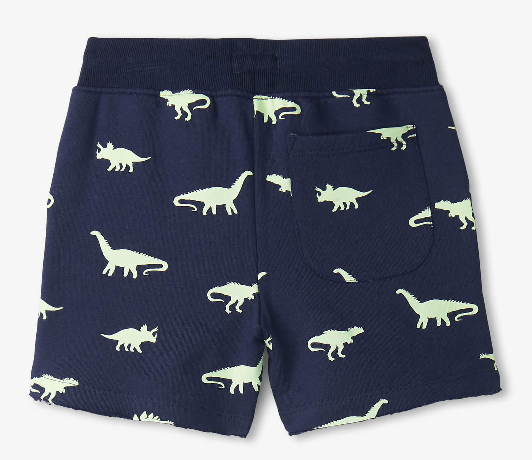 S24GDK1817_A Hatley Sweatshorts in Navy mit Glow in the Dark Dinos