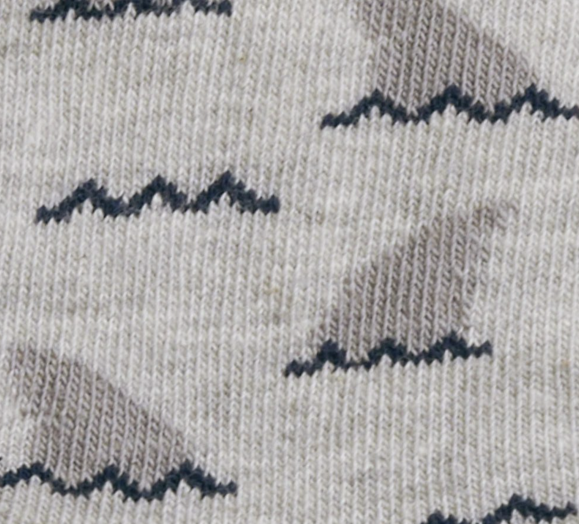 Cabaia Herren Socken - ANTOINE & CINDY in Grau - Haiflosse - SALE