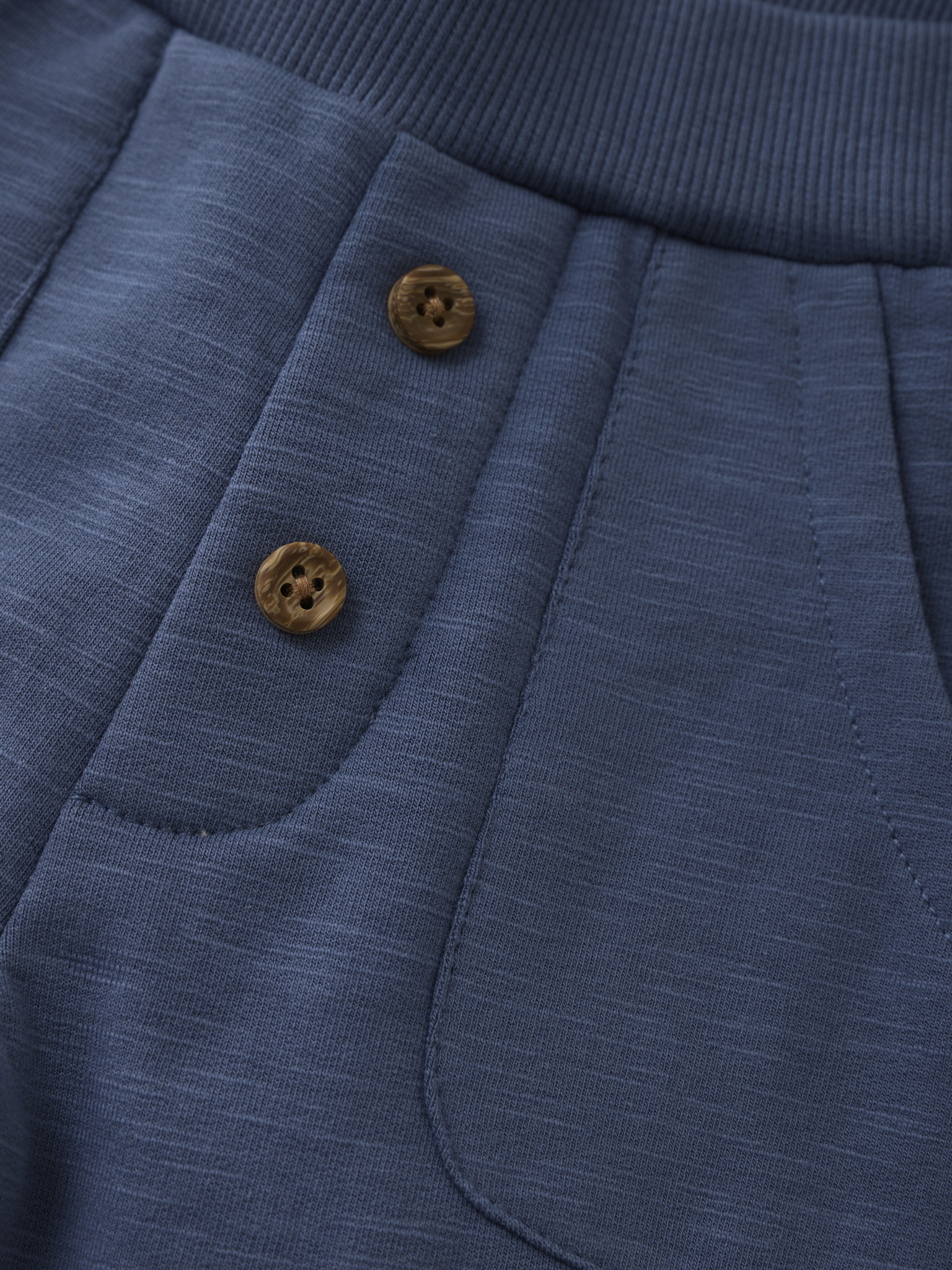 Minymo Baby Sweathose - China Blue/Blau
