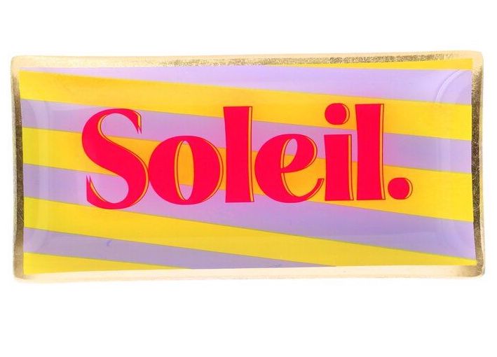 The Gift Company Glasteller Sonnenschein - Soleil The Gift Company Glasteller Sonnenschein - Soleil