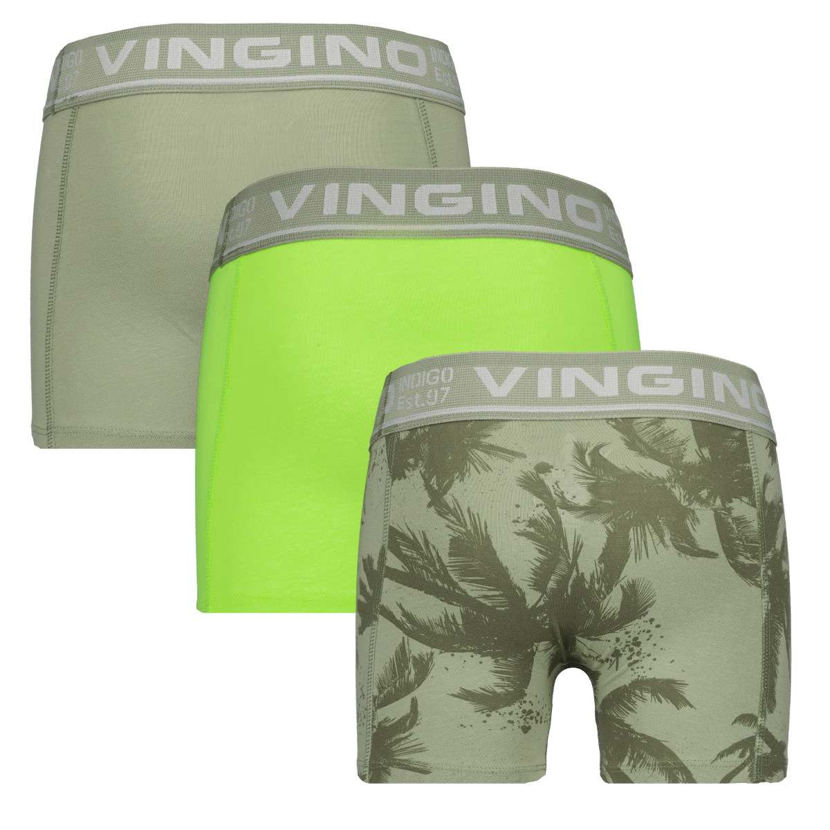 HS22KBN72501_B-222-1-PALM_Seafoam-green_BACK_600x600-2x Vingino Unterhosen Boxershort 3er Pack - PALM Seafoam green