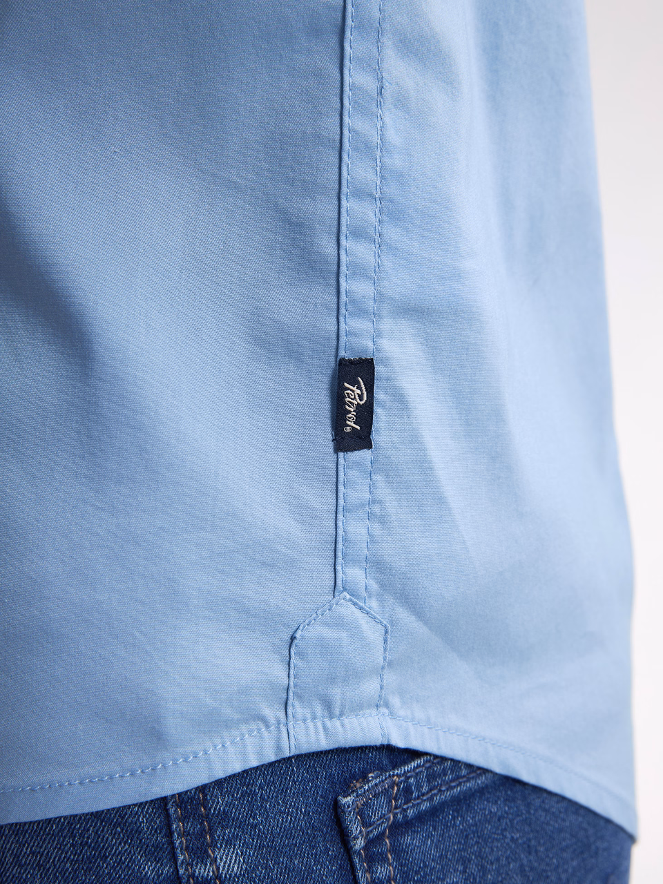Petrol Industries Hemd in Smokey Hellblau Petrol Industries Hemd in Smokey Hellblau