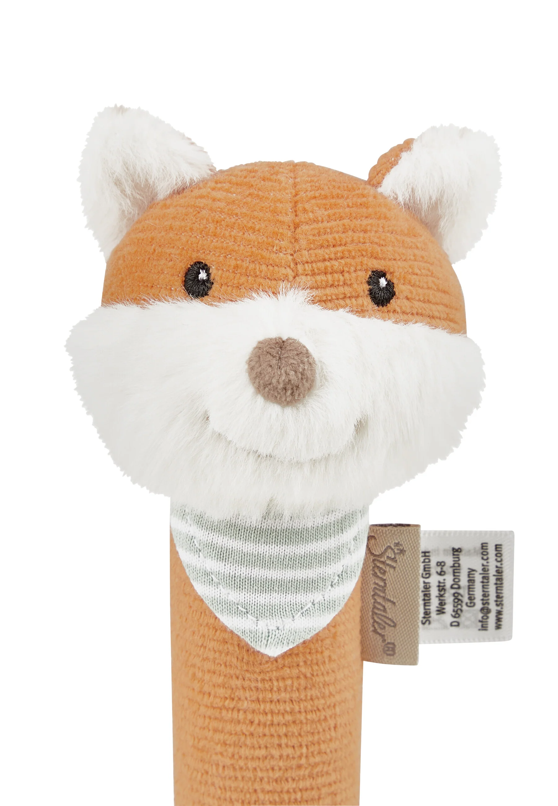 Sterntaler Greifling Baby Quitschtier Filou Fuchs mit Quietsche Sterntaler Greifling Baby Quitschtier Filou Fuchs mit Quietsche