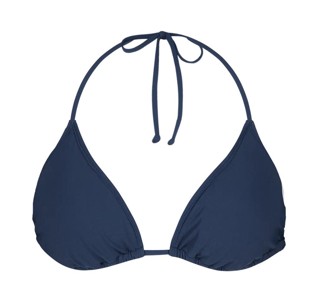 Barts Triangle Bikini Oberteil mit Bänder in Navy Blau Barts Triangle Bikini Oberteil mit Bänder in Navy Blau