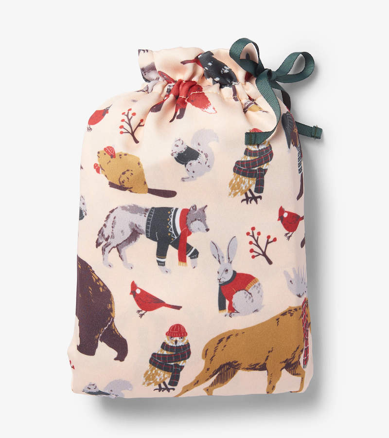Little Blue House Woodland Tiere Geschenktaschen Set - wiederverwendbar - SALE