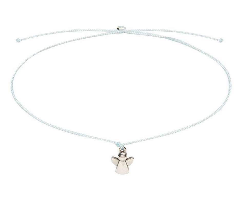 Armband Engel im Glas - Hellblau - Engel für Dich