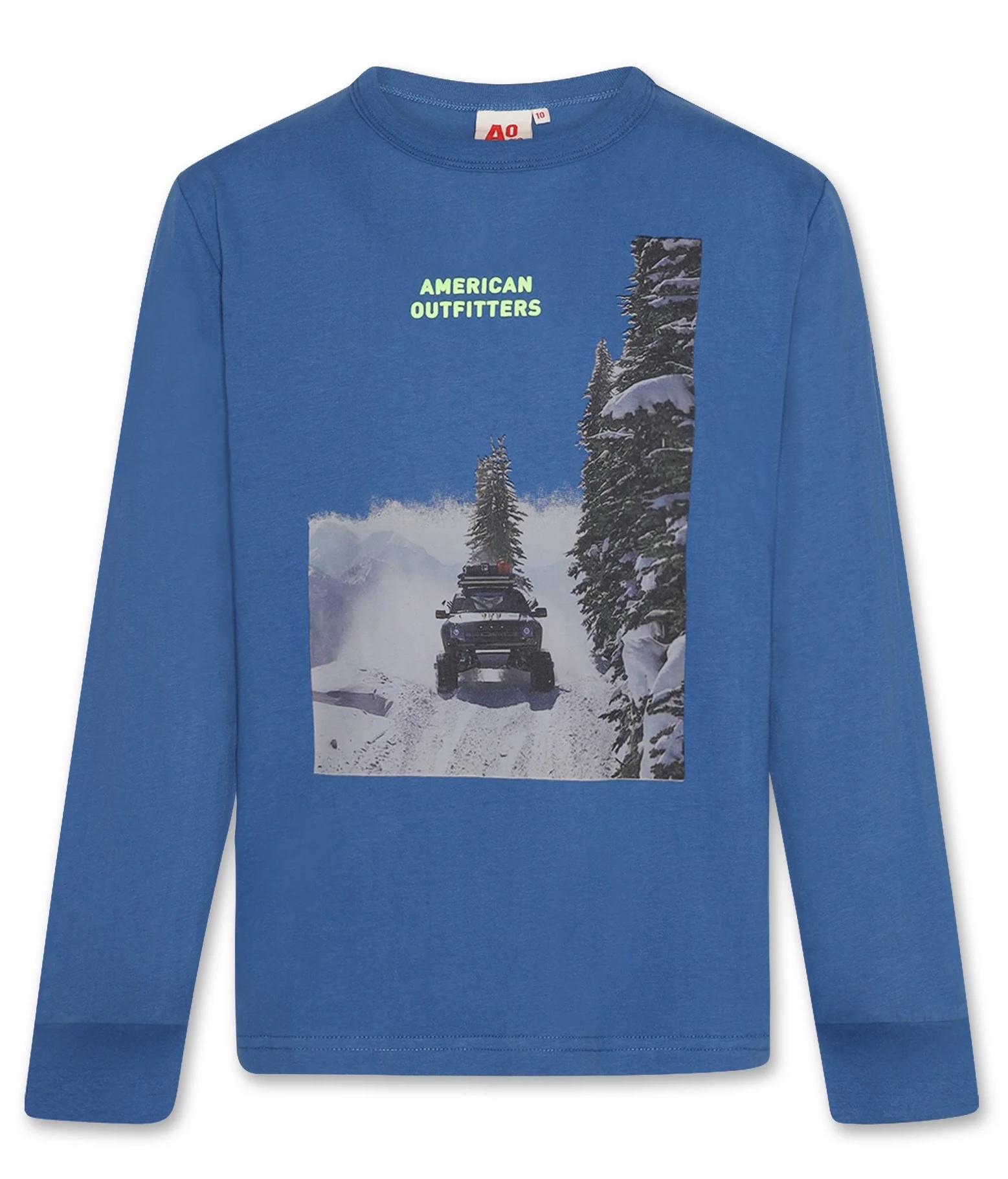 AO 76 Lucas Langarmshirt Jeep - delft/Blau - SALE AO 76 Lucas Langarmshirt Jeep - delft/Blau - SALE