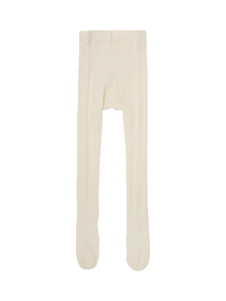 Minymo Baby Strumpfhosen mit Motiv auf der Rückseite - Creme mit Bär Minymo Baby Strumpfhosen mit Motiv auf der Rückseite - Creme mit Bär