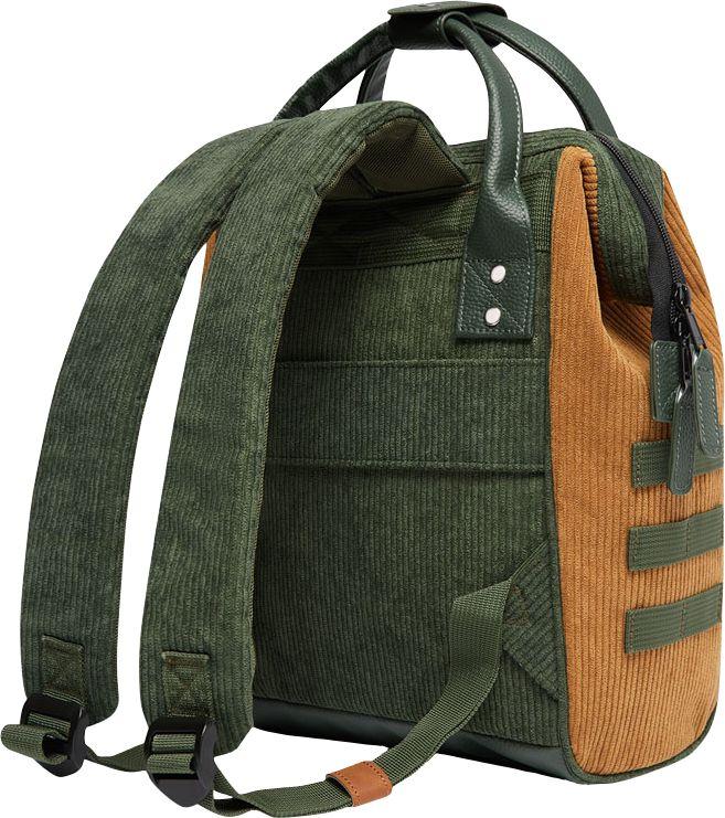 Cabaia Rucksack DOHA Small mit Laptop-Fach - Oliv Grün Cord